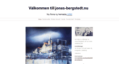 Desktop Screenshot of jonas-bergstedt.nu