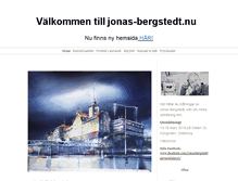 Tablet Screenshot of jonas-bergstedt.nu